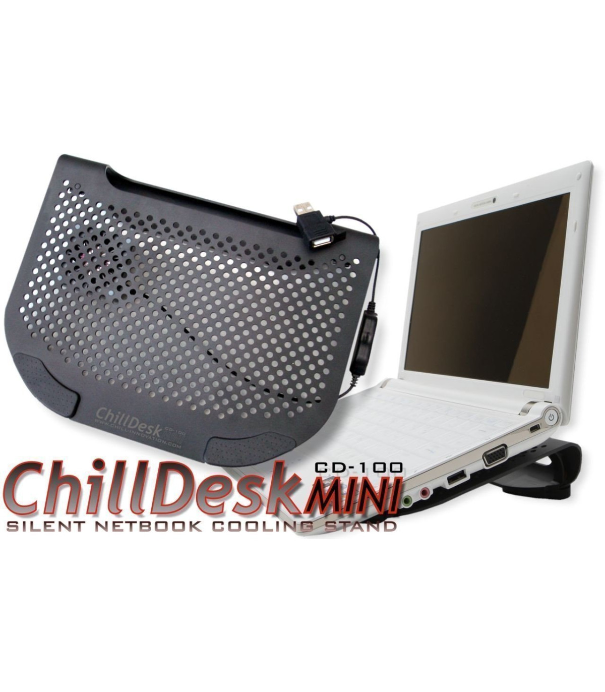 ChillDesk CD-100 Notebook / Netbook / Tablet PC Køle Stander