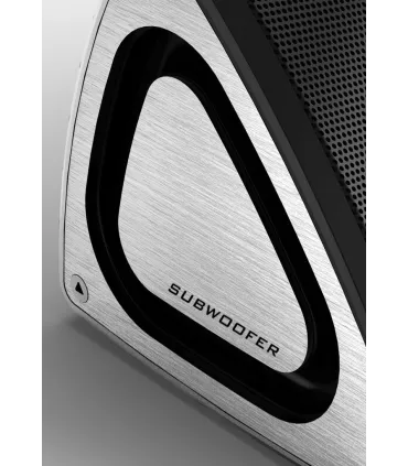 Chill Fidelity trådløs Bluetooth Stereo Højtaler, Aluminium, 3D