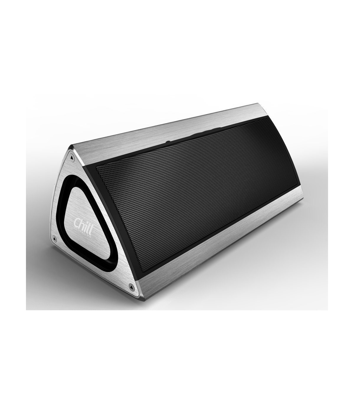 Chill Fidelity trådløs Bluetooth Stereo Højtaler, Aluminium, 3D