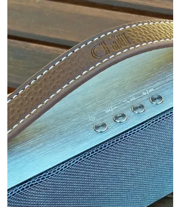 Mørk brunt skinn håndtak for SP-1 / X05 Bluetooth Høyttaler