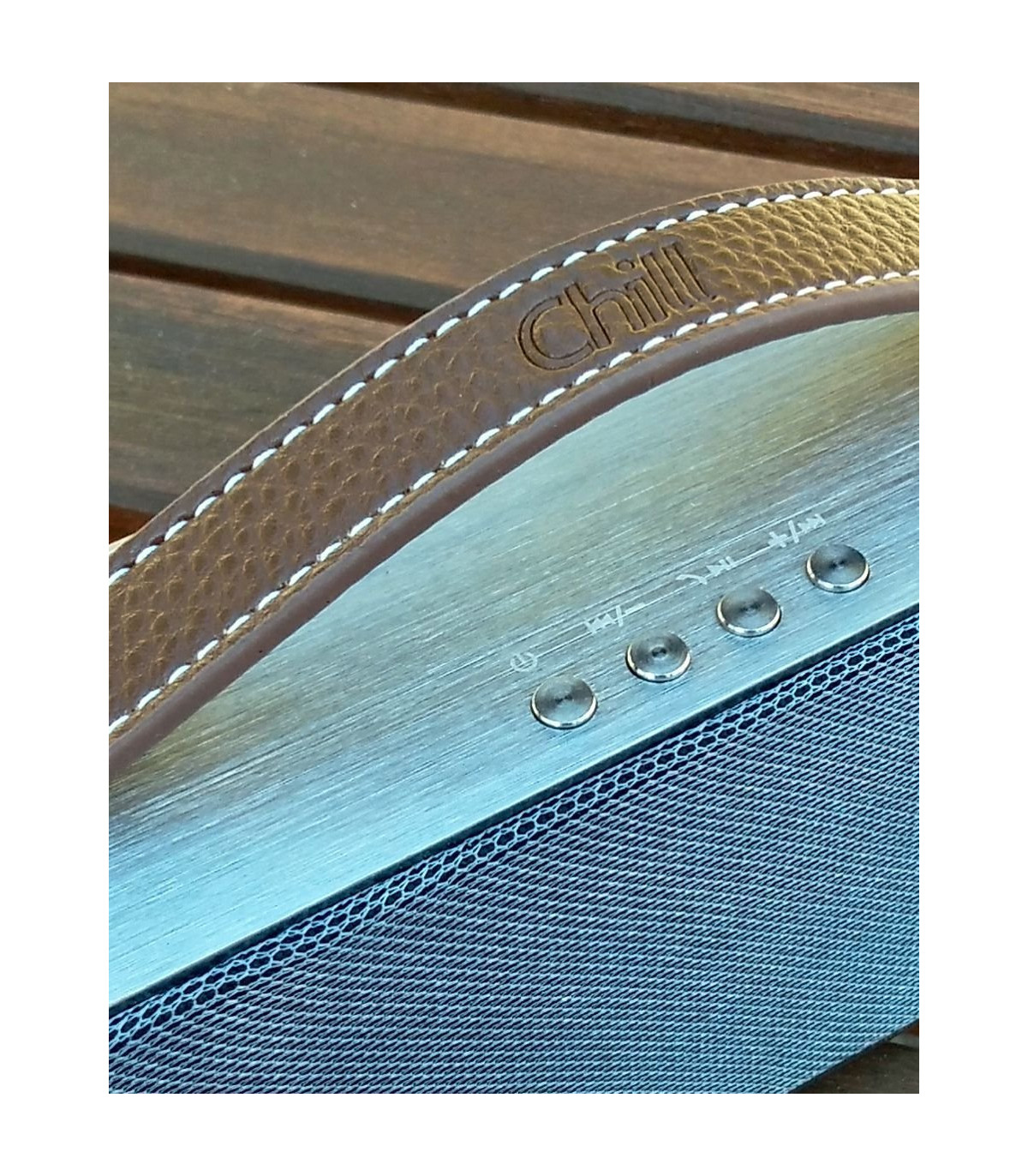 Mörkbrunt läderhandtag för SP-1 / X05 Bluetooth Högtalare