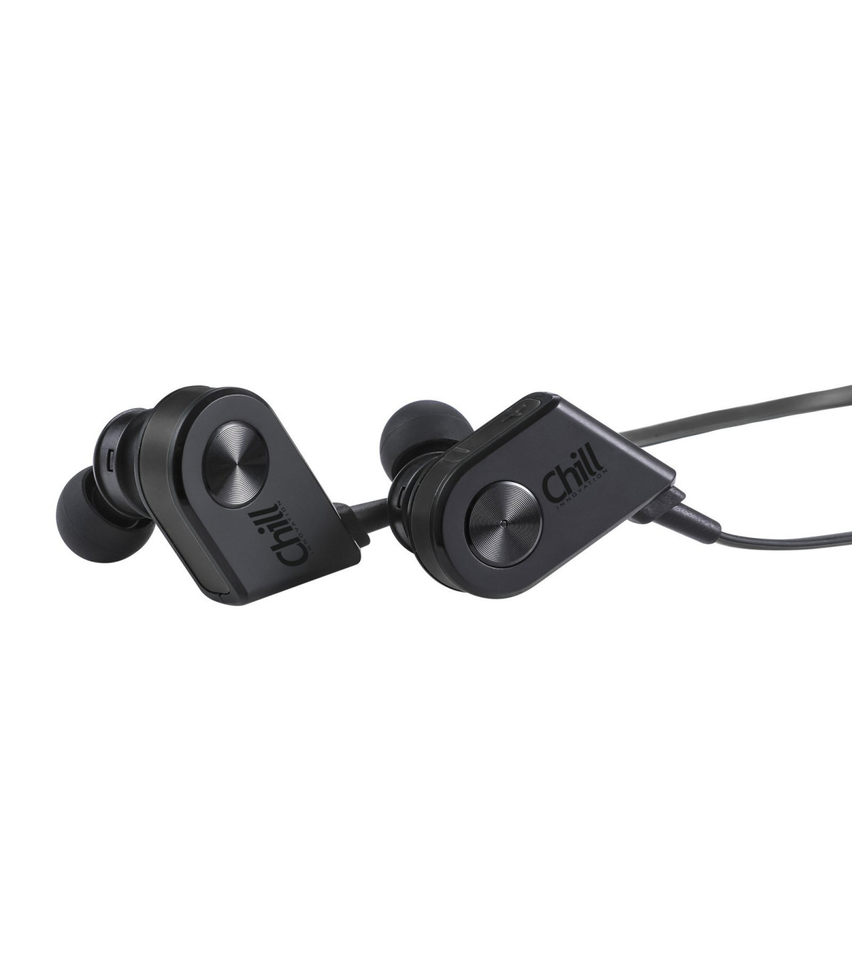 Chill V8 AptX trådløse Bluetooth In-Ear Sport Høretelefoner, Sorte