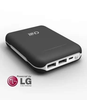 Chill 13400mAh USB PowerBank, LG A-Grade Li-ion, taske, PB-13400