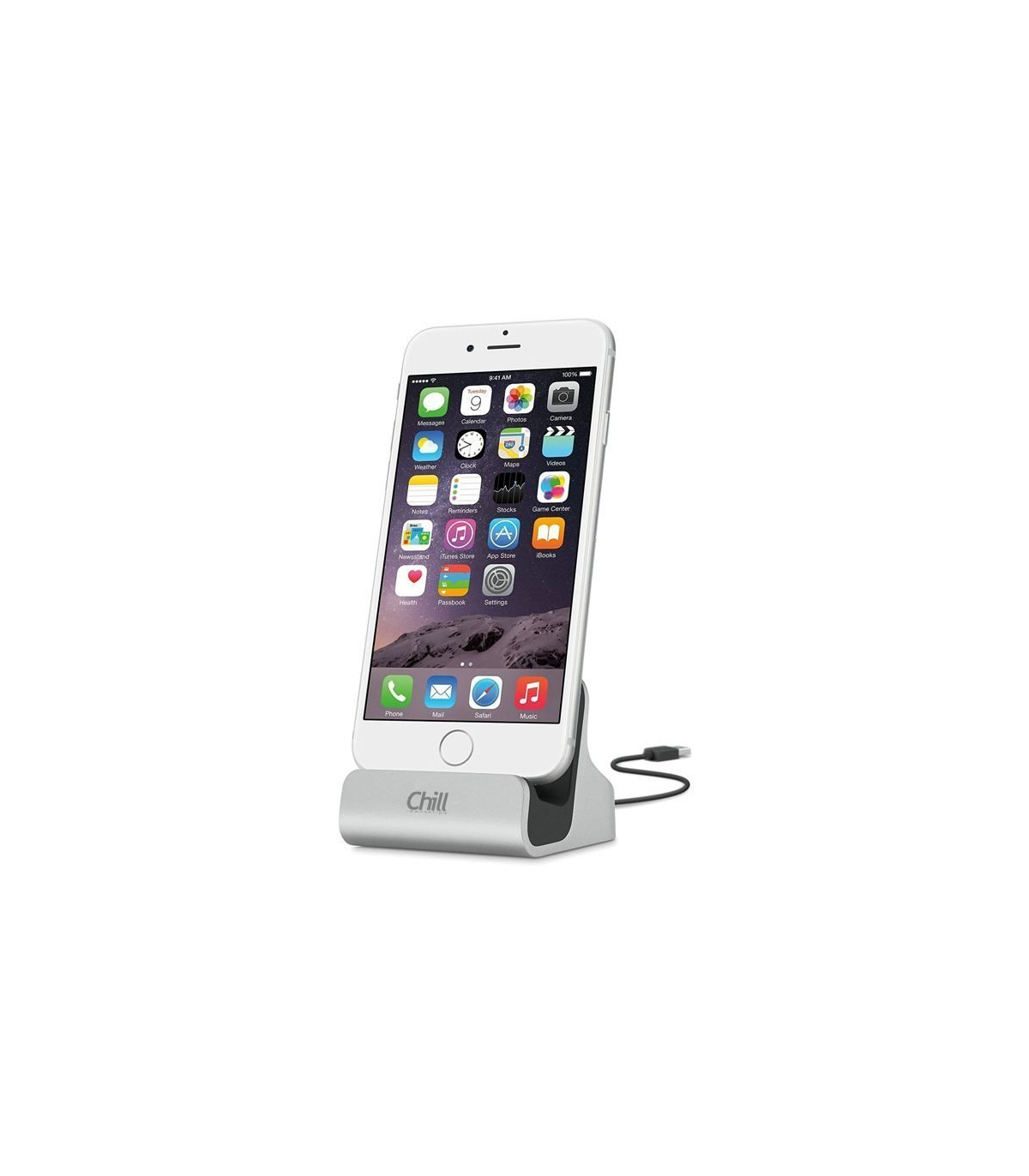 Smartphone Docking Stand with 120cm cable, Micro-USB