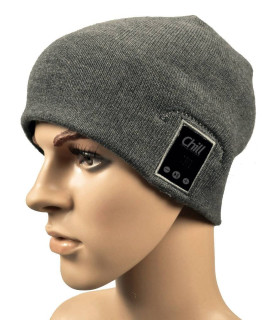 Chill mössa (exkl. bluetooth headset), Grå