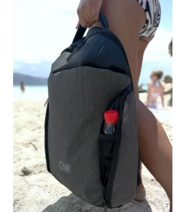 Chill Stealth tyverisikret & vandafvisende Rygsæk / Backpack, Sort