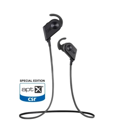 Chill V8 AptX trådløse Bluetooth In-Ear Sport Høretelefoner, Sorte