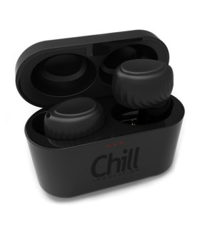 Chill hi-end trådløse Bluetooth 5.0 høretelefoner / headset med ladeboks