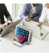 6-port USB opladestation, 5V/10A (50W), Smart-IQ, EU/DK stik