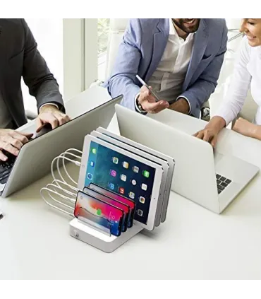 6-port USB Charging Station, 5V/10A (50W), Smart-IQ, EU