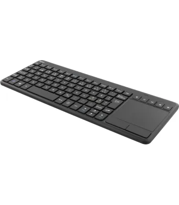 Trådløst Mini tastatur med Touchpad/mus (Dansk)
