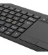 Trådløst Mini tastatur med Touchpad/mus (Dansk)