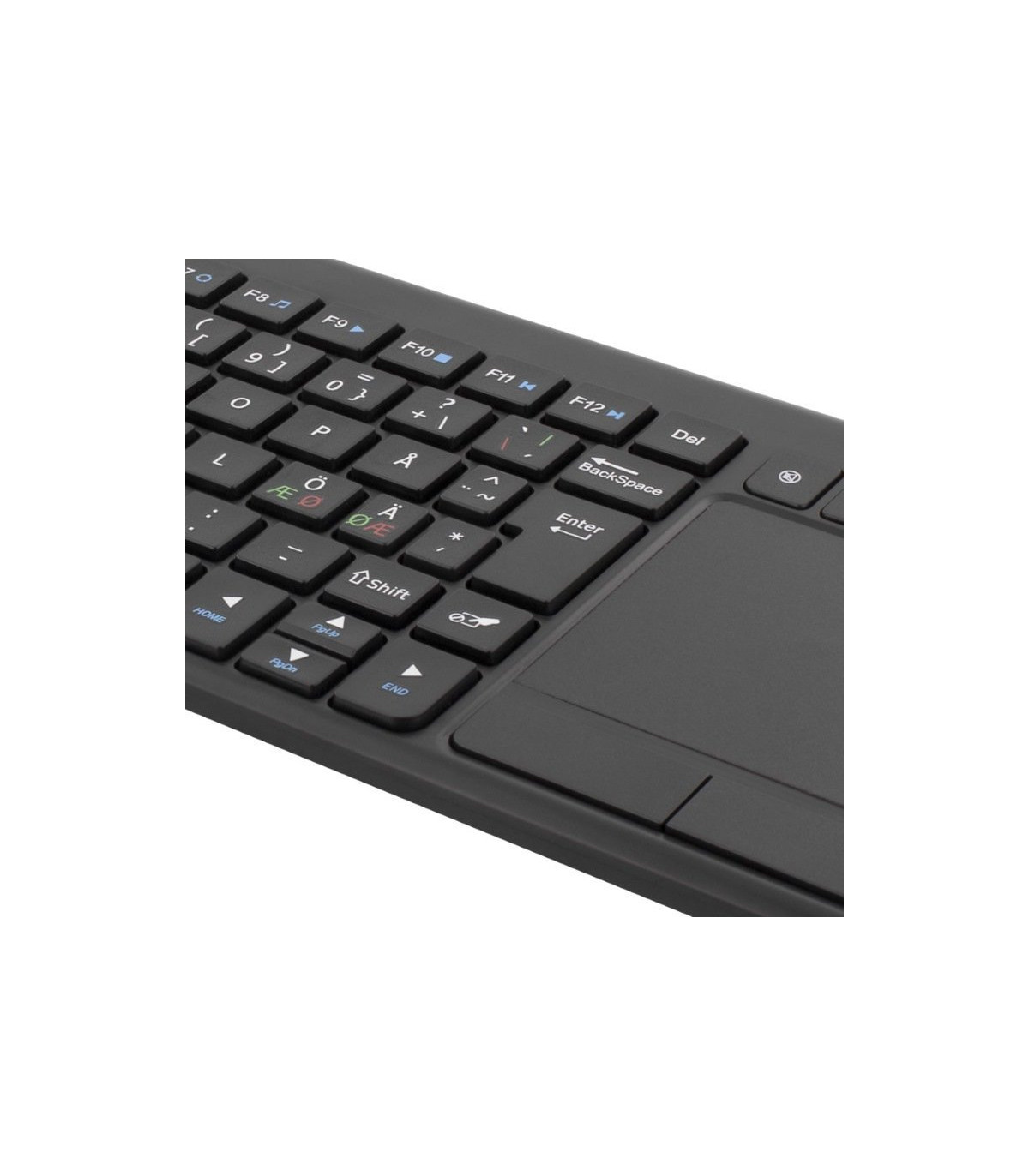 Wireless Mini Keyboard with Touchpad (Nordic)