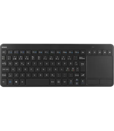 Trådløst Mini Keyboard med pekeplate (Norsk)