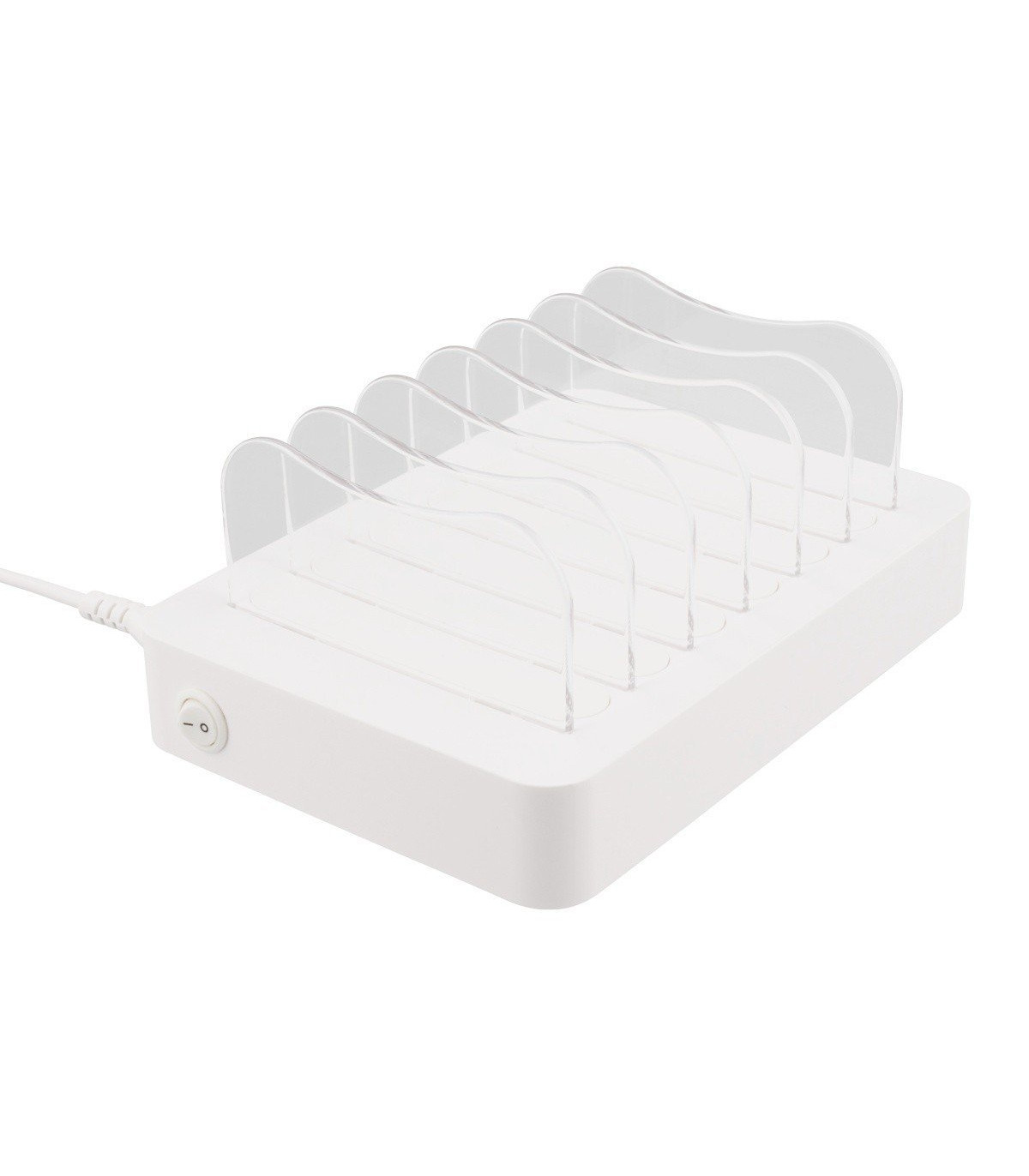 6-port USB Charging Station, 5V/10A (50W), Smart-IQ, EU