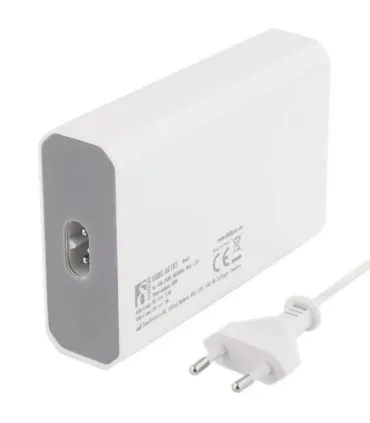 Deltaco 6-portars USB-Laddstation, USB-C, 5V/12A (60W), Smart-IQ, EU