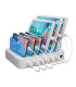 6-port USB opladestation, 5V/10A (50W), Smart-IQ, EU/DK stik