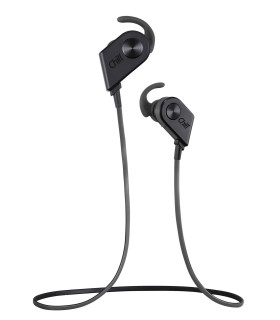 Chill V8 Wireless Bluetooth Sport In-Ear Earphones, Black