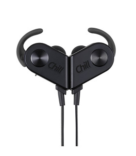 Chill V8 trådløse Bluetooth Sport In-Ear Høretelefoner, sort