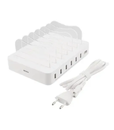 6-port USB Charging Station, 5V/10A (50W), Smart-IQ, EU