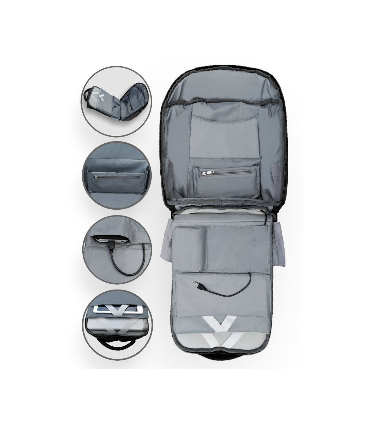 TILBUD BUNDLE: Chill Stealth Rygsæk + Urban taske + Regnslag
