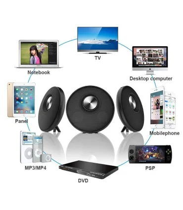 Chill Fidelity E50 Wireless Bluetooth Stereo Speaker, Black
