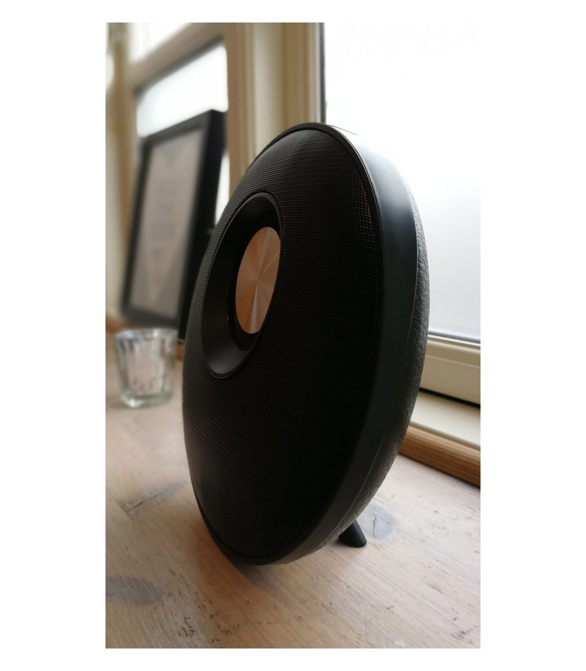 Chill Fidelity E50 Wireless Bluetooth Stereo Speaker, Black