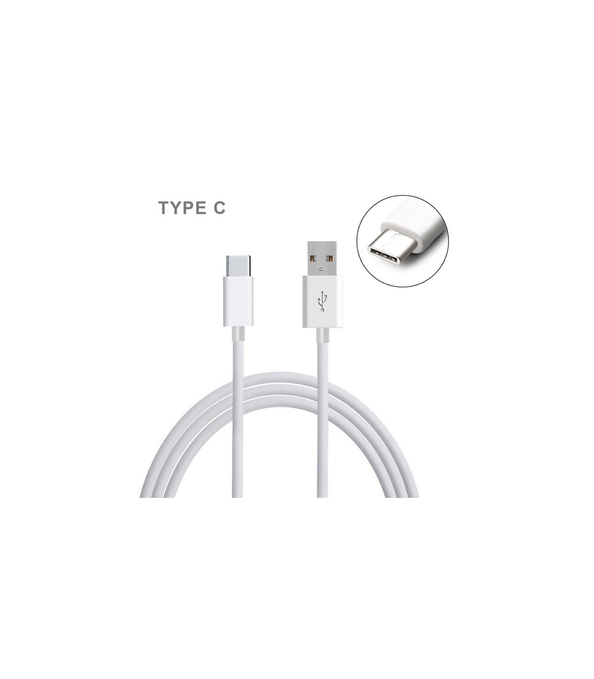 USB Type-C / USB-C cable, braided textile (more variants)