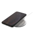Deltaco 10W Wireless Charger, Qi Fast Charge, grey textile