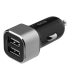 Deltaco 2-port 17W USB billaddare, Smart-IQ, CE