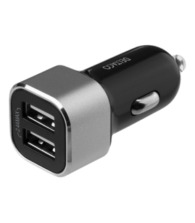 Deltaco 2-port 17W USB billader, Smart-IQ, CE