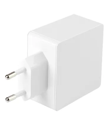 4-port USB oplader, 5V/4.8A (24W), Smart-IQ, EU/DK stik