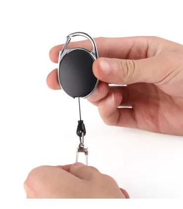Uttrekkbar Yo-Yo nøkkelholder