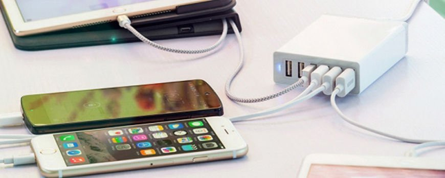 Find den bedste USB oplader i junglen af tilbud
