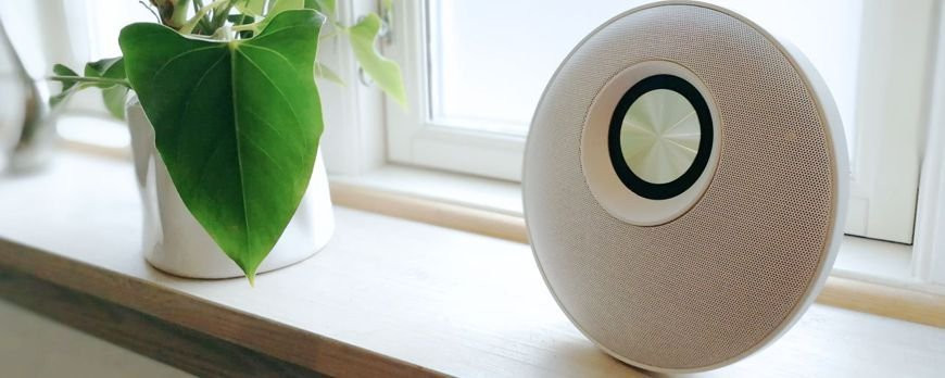 Chill Fidelity E50 - Dansk Bluetooth Stereo højtaler med god lyd og unikt rundt design